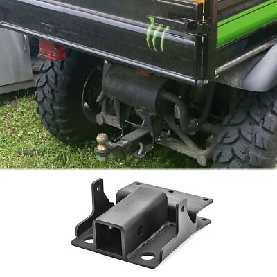 Enganche de remolque receptor trasero de acero de alta resistencia de 2" para Kawasaki Mule SX 2017-2025 Foto 1 de 4