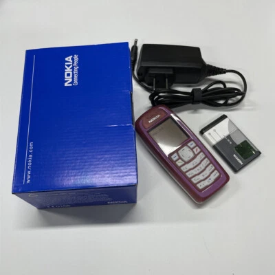 Nokia Corporation 3100 Blue Unlocked 1.5" SMS Mobile Button Phone - Image 1 of 4