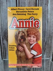 Annie Childrens Movie NEW Sealed (VHS 1997 Slip Sleeve Case Closed Caption) - Picture 1 of 2