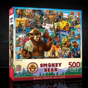 Smokey Bear - Carteles Vintage Puzzle Piezas Maestras 1000 Piezas - Imagen 1 de 4