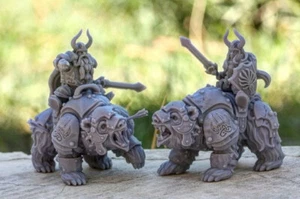 Dwarf on Bear - KS "Hold my Dwarf" | D&D | Pathfinder | AoS | Fantasy - Picture 1 of 3