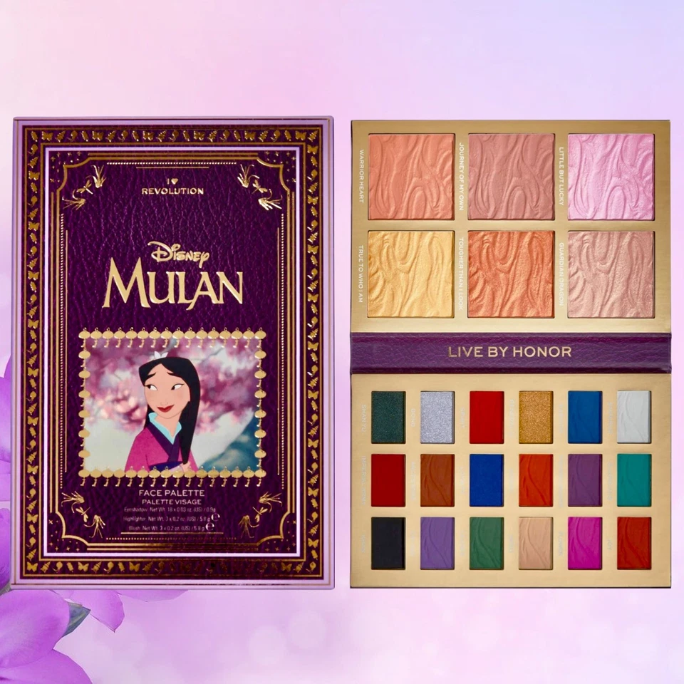 I Heart Revolution Disney Mulan Face Palette Eyeshadow Blush