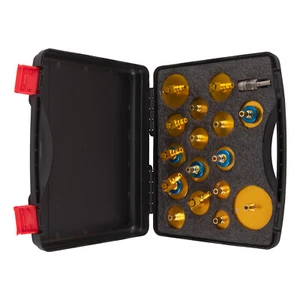 Brake Bleeder Kits Master Cylinder Adapters Set Brake Oil Fluid Bleeding Tools - Picture 1 of 12