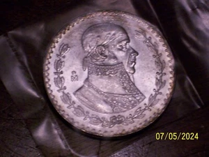 Mexico 1967 1 Peso Silver Coin BU Libertad .100 - Picture 1 of 2