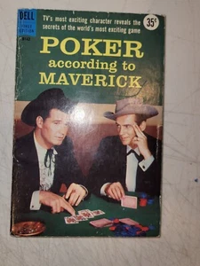 Poker According to Maverick Dell (1959) 1st Ed 1st Printing Excellent Condition - Picture 1 of 3