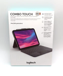 Logitech Combo Touch Tastaturhülle für iPad 10 (2022) (DE) - Grafit - Bild 1 von 6