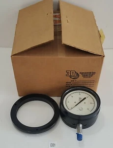 *NEW* 3D Instruments 25504-21B71 4.5" Test Gauge Panel Mount 0-30Psi + Warranty! - Picture 1 of 11