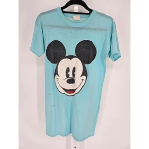 Camicia da notte vintage punto singolo Sleepy Heads donna taglia L Disney Topolino - Foto 1 di 6