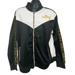 Jewel House Trainingsjacke mit Reißverschluss Herren 3XL schwarz weiß gold Colorblock - Bild 1 von 12