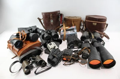 Assorted Vintage Binoculars of Various Brands and Magnifications Job Lot - Image 1 of 4