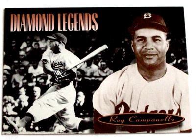 1994 All-Time Heroes Diamond Legends Roy Campanella #159 HOF - Image 1 of 2