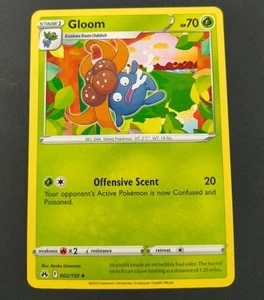 Pokemon Crown Zenith Gloom Uncommon Card 002/159 NM - Picture 1 of 1