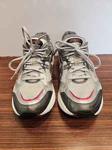 Asics TN725 Herren Weiß Rot Silber Laufschuhe Größe 10,5 F220207 - Bild 1 von 10
