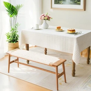 Solid Wood Entryway Bench, Wooden Dining Benches for 2, End of Bed Bench w/Ha... - Picture 1 of 7