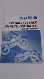 *CLEAN* GENUINE Yamaha Motorcycle XV16AL/XV16ALC XV16ATL/XV16ATLC Service Manual - Bild 1 von 9