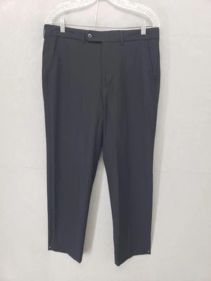 Active Stretch Dress Pants Mens 32x30 Slim Fit Modern Office Work Poly Blend - Image 1 of 4