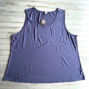 JJILL Blueberry Tank Shirt Tunika lila GR. 4X C101357 - Bild 1 von 7