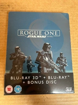 Rogue One: A Star Wars Story 3D & 2D Blu-ray SteelBook NEW & SEALED - Image 1 of 4