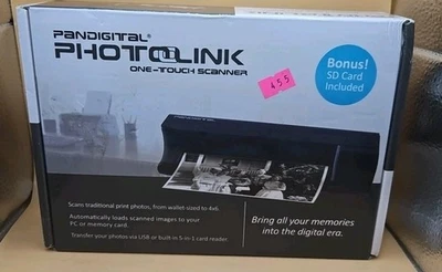 Pandigital Photolink One Touch Photo Scanner UNOPENED  Model PANSCN01 NIB SD - Image 1 of 3