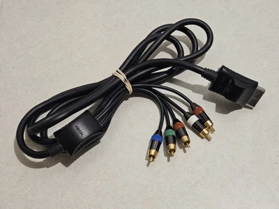 Original Xbox OEM Component Cable Cord Tested Working - Image 1 of 4