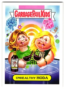 Unhealthy Hoda 2016 Garbage Pail Kids Daytime Talk Show pegatina tarjeta exacta mostrada - Imagen 1 de 2
