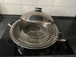 AMC Wok silber 1 mal gebraucht - Bild 1 von 2