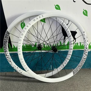 700C Ratchet 36T 6 Pawls  Wheel Light Road Disc Brake Wheelset Aluminum Wheel - Picture 1 of 16