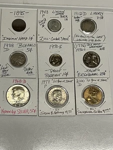 U.S. Coin Collection 9-pc. with Classics, Better Dates, (1) Silver NO RESERVE!!! - Picture 1 of 11