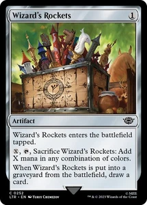 4x Wizard's Rockets - NM - Tales of Middle-Earth SPARROW MAGIC - Bild 1 von 1