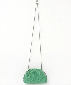 BOTTEGA VENETA Mini The Pouch Schultertasche Grün Damen - Bild 1 von 24