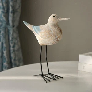 Sea Bird Figurine Desktop Ornament Collectible Retro Coastal Decor Table - Picture 1 of 7