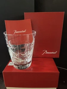 Baccarat Equinozio Taglio Rocce Vetro Old Fashioned Stile Antico con Scatola - Foto 1 di 7