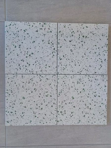 TERRAZZO VERDE 25 X 25cm FLOOR TILES - JOB LOT OF 3 SQ.METERS (HUGE PRICE DROP) - Picture 1 of 5