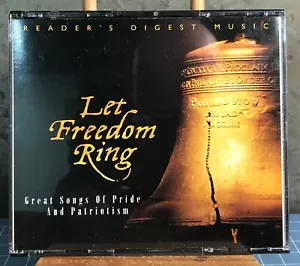 Readers Digest Let Freedom Ring 4 CD Set Pride & Patriotism 2006 75 Songs Sony - Picture 1 of 16
