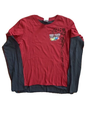 NWT Chase Authentics Womens Nascar #38 M&M Racing T-shirt Sz XL Long Sleeved - Image 1 of 4