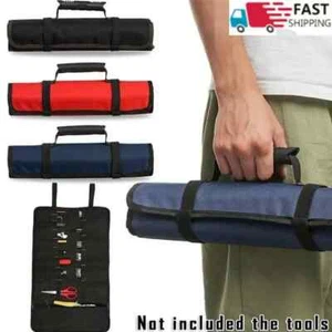 22 Taschen Werkzeug Schraubenschlüssel Koffer Rolle Klappschlüssel Canvas Aufbewahrungstasche Multifunktional - Bild 1 von 9