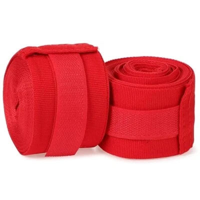 New 1 Pair Boxing Hand Wraps Women Men MMA Muay Thai 98"/196" Boxing Fight USA - Image 1 of 4