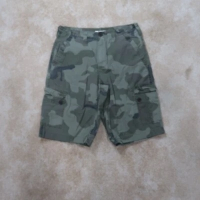Pantalones Cortos Carga Urban Pipeline Para Hombre 29 Bolsillos Carga Camuflaje Verde Foto 1 de 4