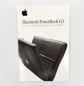 1998 Apple PowerBook G3 Setting New Standards Retail "Take One" Store Broschüre - Bild 1 von 5