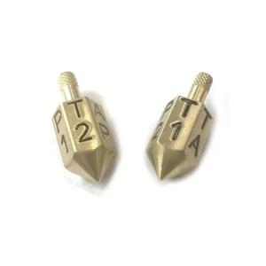 2Pcs Put and Take Spinner Game Gambling Top Dices for Bachelors Party, Baby - Picture 1 of 8
