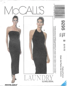 Vintage McCall's Sewing Pattern 9295 Misses Long Ankle-Length Dress Size 8-10-12 - Picture 1 of 2