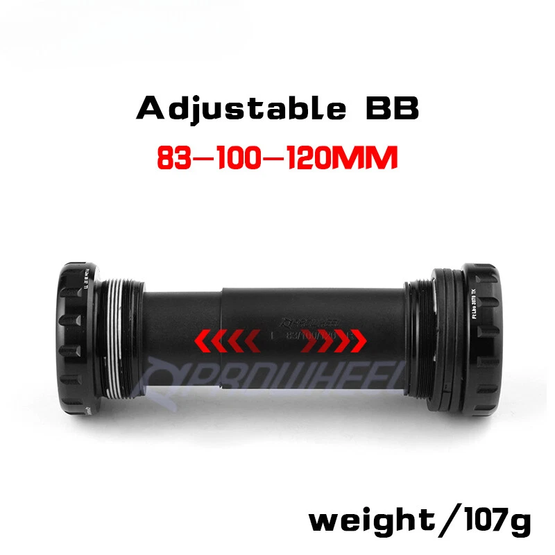 Juego de bielas para bicicleta Snow Fat BB rodamiento externo soporte inferior 100/120 mm piezas  Foto 1 de 4