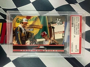 DALE EARNHARDT JR & SR 2004 Press Pass Roots Of Racing #2 PSA 9 MINT POP 9 ๐   - Picture 1 of 3