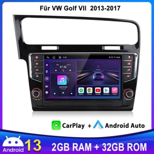 Carplay Android 13 Autoradio Für VW Golf VII MK7 2013-2020 GPS Navi WIFI DAB SWC - Bild 1 von 11