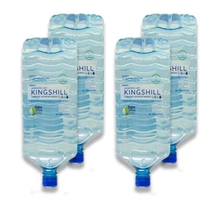 Kingshill 15 Litre BPA Free Mineral Water Bottle (4 Pack)