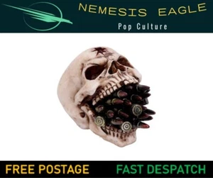 FIGURA ORNAMENTAL MORDIDA LA BALA 11cm NÉMESIS GÓTICA AHORA TOTALMENTE NUEVA - Imagen 1 de 4