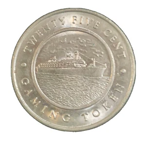 Norwegian Cruise Line Casino Twenty five 25¢  Gaming Token Slot Machine Coin - Picture 1 of 8