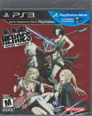 No More Heroes: Heroes' Paradise PS3 (совершенно новая запечатанная в заводской упаковке американская версия) играйте - Изображение 1 из 2