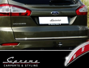 For Ford Mondeo IV Estate MK4 - 3MChrom Moulding Rear Trunk Trim Chrome Moulding - Bild 1 von 5