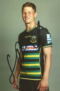 NORTHAMPTON SAINTS RUGBY UNION: FRASER DINGWALL SIGNED 6x4 PORTRAIT PHOTO+COA - Picture 1 of 1